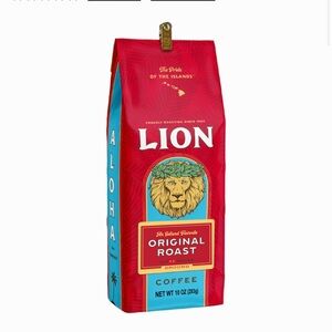 Lion Original Ground Coffee 10oz bags